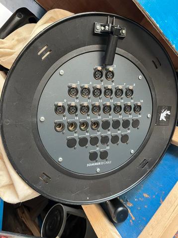 Multikabel 15 meter 20 aanluitingen beschikbaar voor biedingen