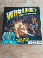 Whodunnit? Mystery at the Museum - Bordspel, Hobby en Vrije tijd, Gezelschapsspellen | Bordspellen, Een of twee spelers, Ophalen of Verzenden