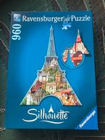 Ravensburger Silhouette Eiffeltoren, Ophalen of Verzenden, Zo goed als nieuw