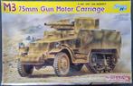 Dragon 1:35 #6467 WWII U.S. M3 75mm Gun Motor Carriage, Hobby en Vrije tijd, Modelbouw | Auto's en Voertuigen, Overige merken