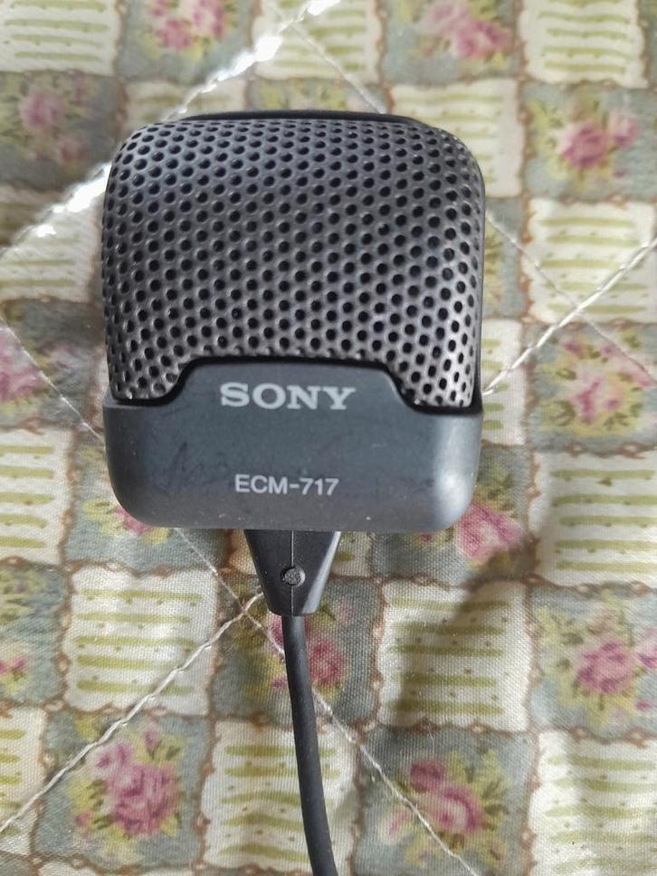 Sony ECM-717 Microfoon, Muziek en Instrumenten, Microfoons, Gebruikt, Overige typen, Ophalen of Verzenden
