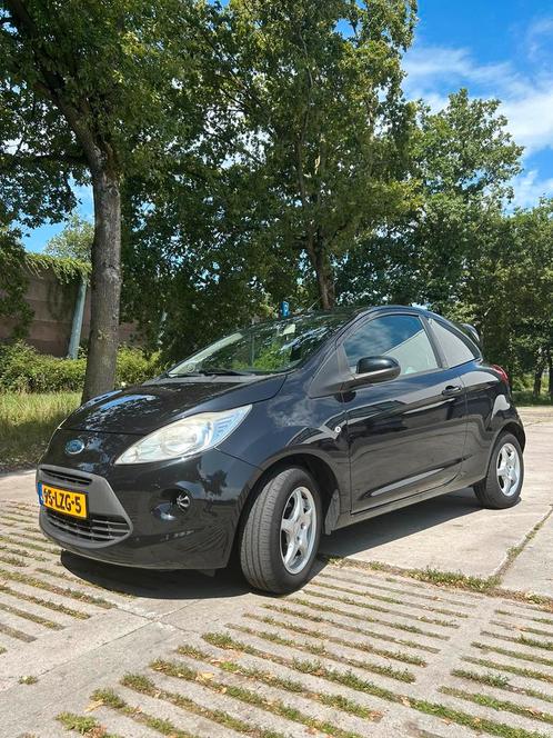 Ford Ka 1.2 51KW 2010 Zwart, Auto's, Ford, Particulier, Ka, Benzine, B, Hatchback, Handgeschakeld, Origineel Nederlands, Zwart