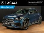 Mercedes-Benz GLA 200 Business Solution PLUS AMG Panorama da, Auto's, Mercedes-Benz, Stof, 4 cilinders, Blauw, 163 pk