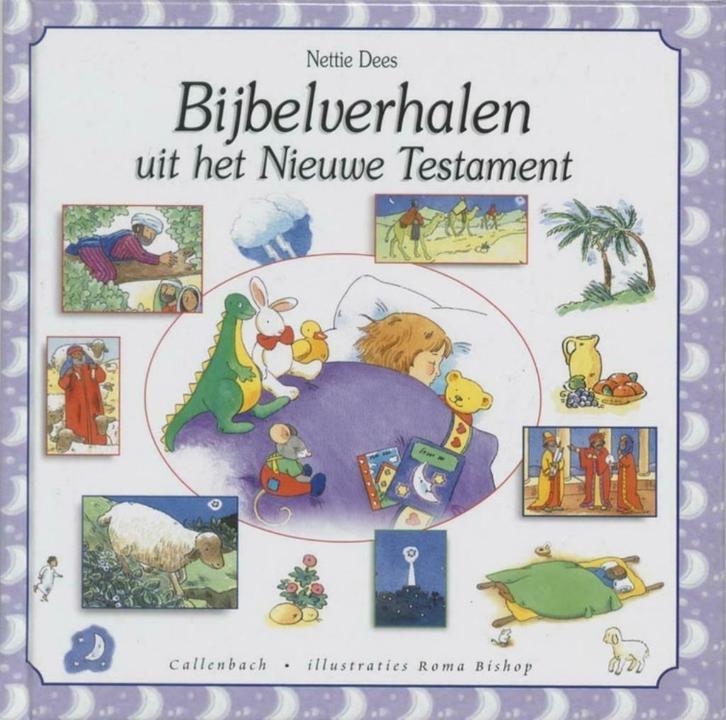 Bijbelverhalen uit het nieuwe testament - Nettie Dees**, Boeken, Godsdienst en Theologie, Zo goed als nieuw, Ophalen of Verzenden