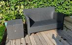 Lounge-set Bellagio, wicker antraciet, Gebruikt, Bank, Loungeset, Wicker