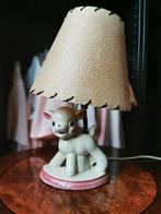 Jaren 50 schemerlamp Lammetje Mid-Century, Ophalen of Verzenden, Gebruikt, Minder dan 50 cm