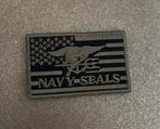 US Navy Seals patch (velcro), Ophalen of Verzenden, Marine, Amerika, Embleem of Badge