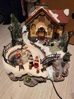 Kersthuis met waterval, Ophalen of Verzenden