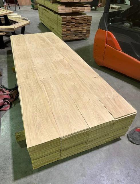 Eiken Fineer 4 MM, Doe-het-zelf en Verbouw, Hout en Planken, Nieuw, Plank, Eiken, 300 cm of meer, Minder dan 25 mm, Ophalen