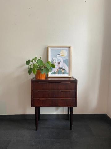 Vintage Deens Design compacte ladekast van palissander beschikbaar voor biedingen