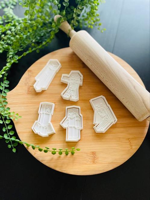Vormpjes voor koekjes, klei & zand – Minecraft, Hobby en Vrije tijd, Taarten en Cupcakes maken, Nieuw, Bakvorm, Ophalen of Verzenden