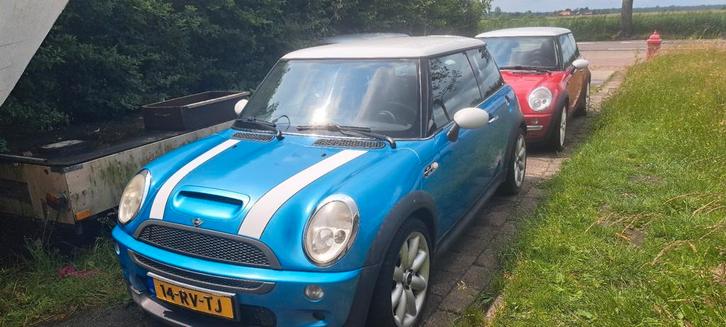 Mini 1.6 16V Cooper S 120KW 2002 Blauw, Auto's, Mini, Particulier, Benzine, F, Hatchback, Handgeschakeld, Geïmporteerd, Blauw