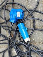 Camping stroomkabel 3 polig, 20 meter, Caravans en Kamperen, Ophalen of Verzenden, Gebruikt