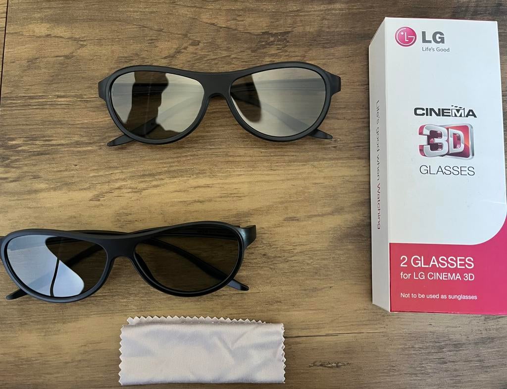 LG cinema 3D brillen, Ophalen of Verzenden, Nieuw