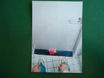 (220) Boomerangkaart: Man zit op toilet, Ophalen of Verzenden, 1980 tot heden, Ongelopen, Overige thema's