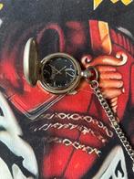 Zakhorloge Jacobs met ketting, Overige merken, Zakhorloge, Staal, Ophalen of Verzenden