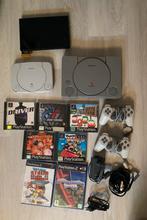 PS1 / PS One / PS2 Slim + games, Spelcomputers en Games, Spelcomputers | Sony PlayStation 1, Ophalen of Verzenden, Gebruikt, Met 2 controllers