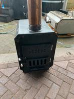 Zwembad of hottub houtkachel van welltub 45kw