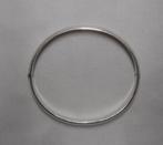 Zilveren vintage slavenarmband met scharnier nr.882, Sieraden, Tassen en Uiterlijk, Verzenden, Zo goed als nieuw, Zilver, Zilver