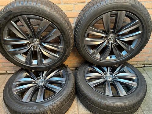 18” orig. Vw Passat Arteon Pirelli winterset 2x7/2x6, Auto-onderdelen, Banden en Velgen, Banden en Velgen, Winterbanden, 18 inch