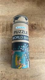 World map puzzle, Hobby en Vrije tijd, Ophalen of Verzenden, Minder dan 500 stukjes, Zo goed als nieuw, Legpuzzel