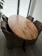 Mango Houten Eetkamer, Huis en Inrichting, Tafels | Eettafels, Ophalen, 100 tot 150 cm, 200 cm of meer, Zo goed als nieuw