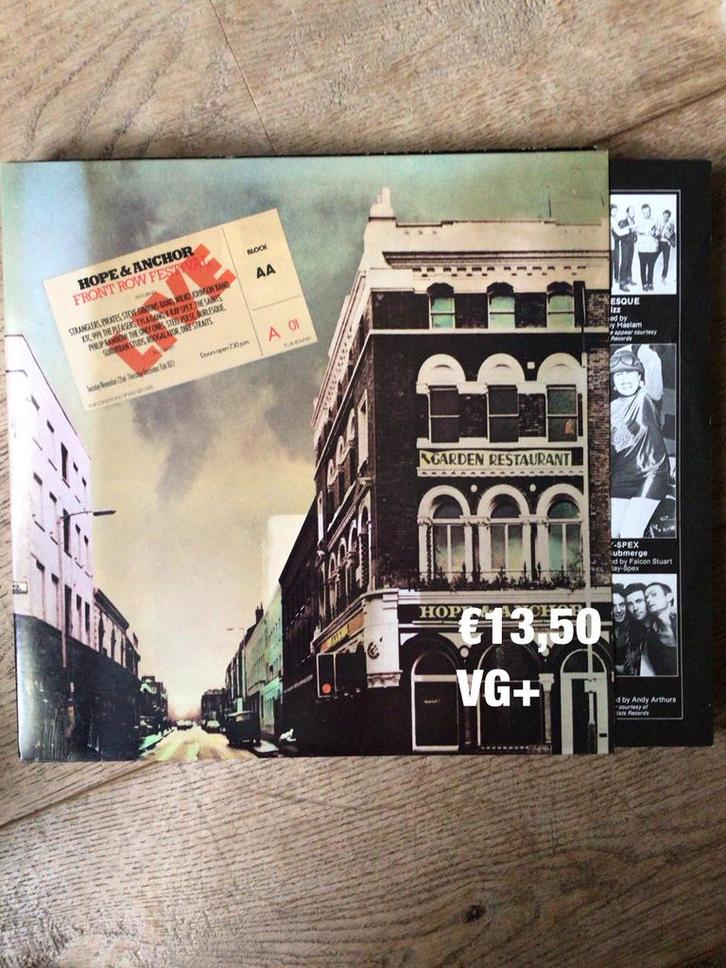 Various- hope and anger front row festival live, Cd's en Dvd's, Vinyl | Rock, Gebruikt, Alternative, Overige formaten, Ophalen