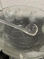 Glazen Bowlschaal met Kopjes en Lepel, Ophalen