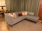 Grijze Jysk bank Kare in uitstekende staat, Ophalen, Hoek rechts, Hoekbank, Driepersoons