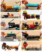 Gezocht: Westland Hot diggity dog figurines teckel beeldjes, Ophalen of Verzenden, Zo goed als nieuw