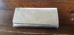 Nieuw! Portemonnee. Pien Sauvage Zilver. Leer. 19x9.5x3 cm, Verzenden, Nieuw, Grijs, Leer