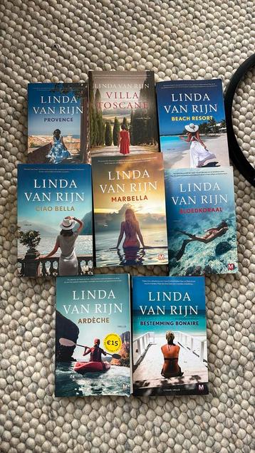 8 boeken van Linda van Rijn beschikbaar voor biedingen