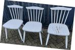 cafe stoelen 3 stuks, Huis en Inrichting, Stoelen, Ophalen, Gebruikt, Cafe, Hout