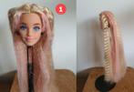 Lot van 9 Barbie-hoofden en 1 Billie Eilish-hoofd, Ophalen of Verzenden, Gebruikt, Fashion Doll