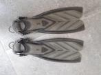 Scubapro  split vinnen maat M-L RVS springstraps, Ophalen of Verzenden, Gebruikt, Zwem- of Duikvliezen