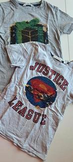 2 leuke shirts met reverse pailletten, Ophalen, H&M, Jongen, Overige typen