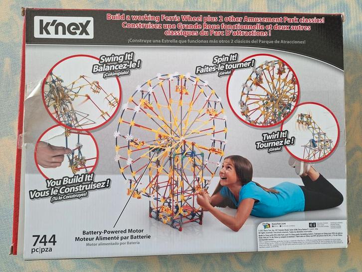 K'nex 3-in-1 Classic Pretpark SINT TIP, Kinderen en Baby's, Speelgoed | Bouwstenen, Gebruikt, K'nex, Ophalen of Verzenden