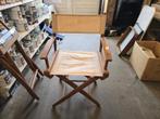 Regisseursstoel Teak, Gebruikt