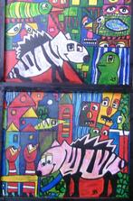 schilderijen modern made bij my  YS van af 40,00, Antiek en Kunst, Ophalen