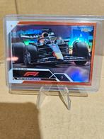 102 max verstappen orange /25 parallel topps chrome f1 2023, Ophalen of Verzenden, Nieuw, Plaatje