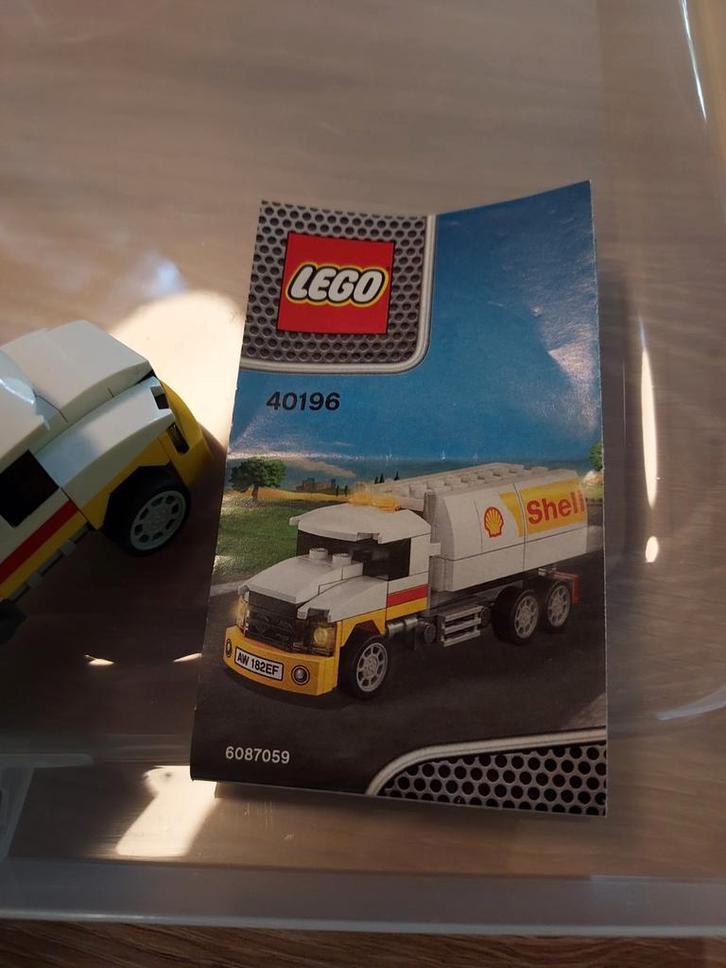 Lego Vrachtwagen Shell - Set 40196, Kinderen en Baby's, Speelgoed | Duplo en Lego, Gebruikt, Lego, Complete set, Ophalen of Verzenden