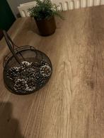 Eettafel met 4 stoelen, Ophalen, Zo goed als nieuw, Rechthoekig, 50 tot 100 cm