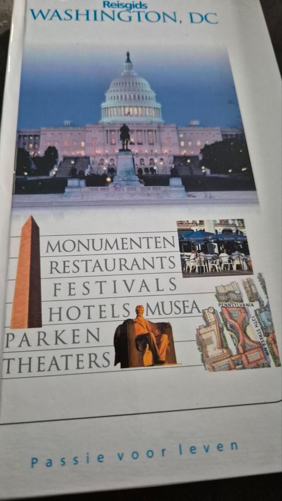 Reisgids Washington, DC - Zo goed als nieuw, Boeken, Reisgidsen, Zo goed als nieuw, Reisgids of -boek, Noord-Amerika, Capitool
