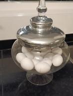 Glazen stolp met Deksel, Overige materialen, Overige kleuren, Ophalen of Verzenden, Zo goed als nieuw