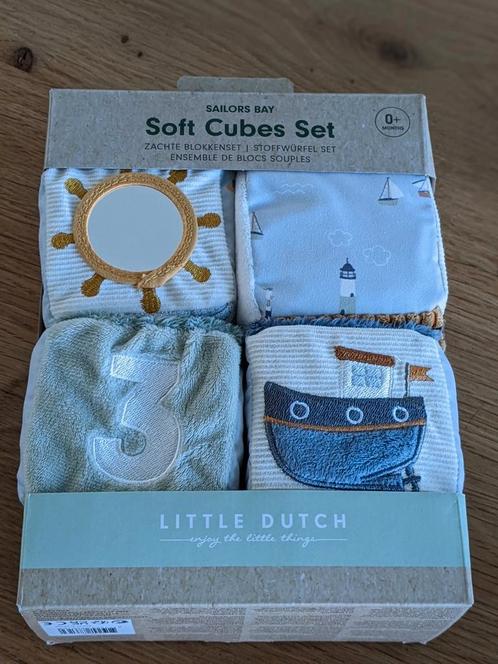 Little Dutch zachte blokken, Kinderen en Baby's, Speelgoed | Babyspeelgoed, Zo goed als nieuw, Overige typen, Ophalen of Verzenden