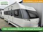 HOBBY PRESTIGE 560 WFU AUTARK + MOVER + LUIFEL + VOORTENT, Caravans en Kamperen, Caravans, Hobby, 7 tot 8 meter, Bedrijf, 1250 - 1500 kg