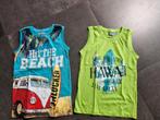 2 singlets/mouwloze shirts Unlocked maat 140-146, Ophalen of Verzenden, Zo goed als nieuw, Maat 140