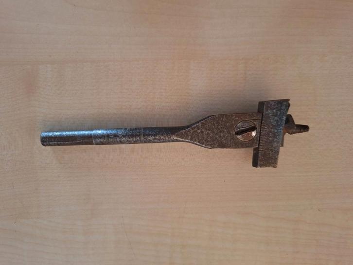 antieke freesboor of verstelbare gatenboor, oude ambachten., Antiek en Kunst, Antiek | Gereedschap en Instrumenten, Ophalen of Verzenden