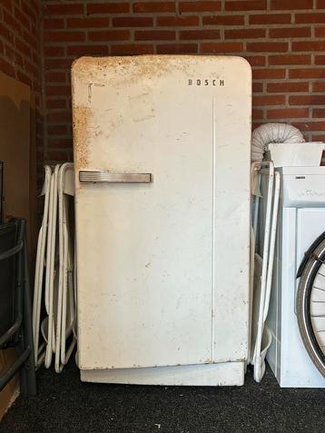 Vintage Bosch Bolle Koelkast '50s - Opknapper! beschikbaar voor biedingen