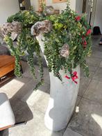 Mooie hoge plantenpot met plant, Huis en Inrichting, Kamerplanten, 100 tot 150 cm, Halfschaduw, Ophalen